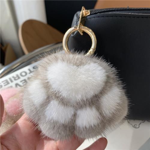 Cat's Claw Fur Keychain