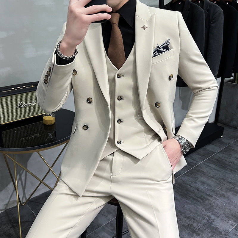 Business Formal High-grade British Style Suit