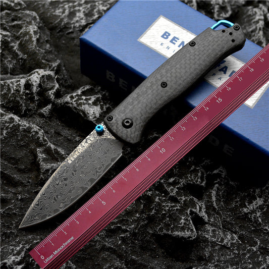 Carbon Fiber Stainless Steel Folding Knife