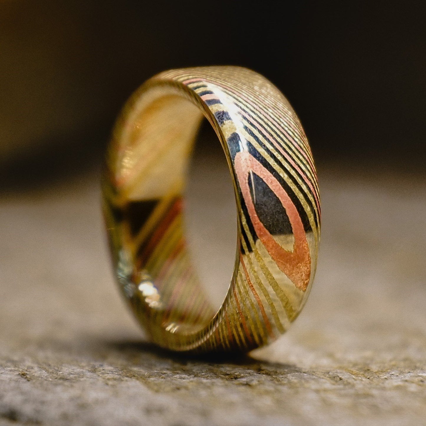 Men's Electric Gold Ring