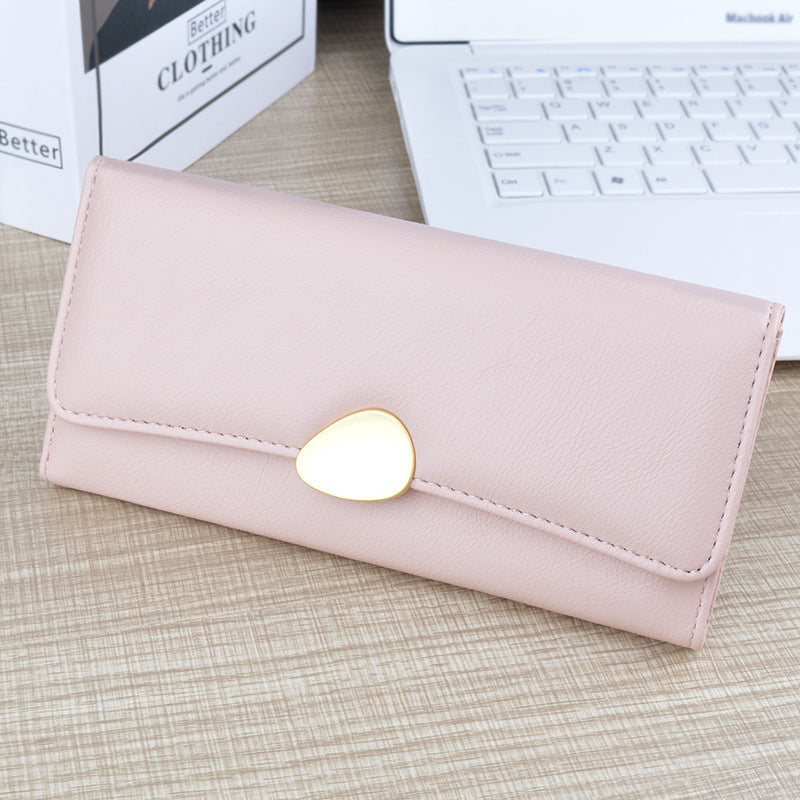 Soft Leather Multi-card-slot Card Handbag