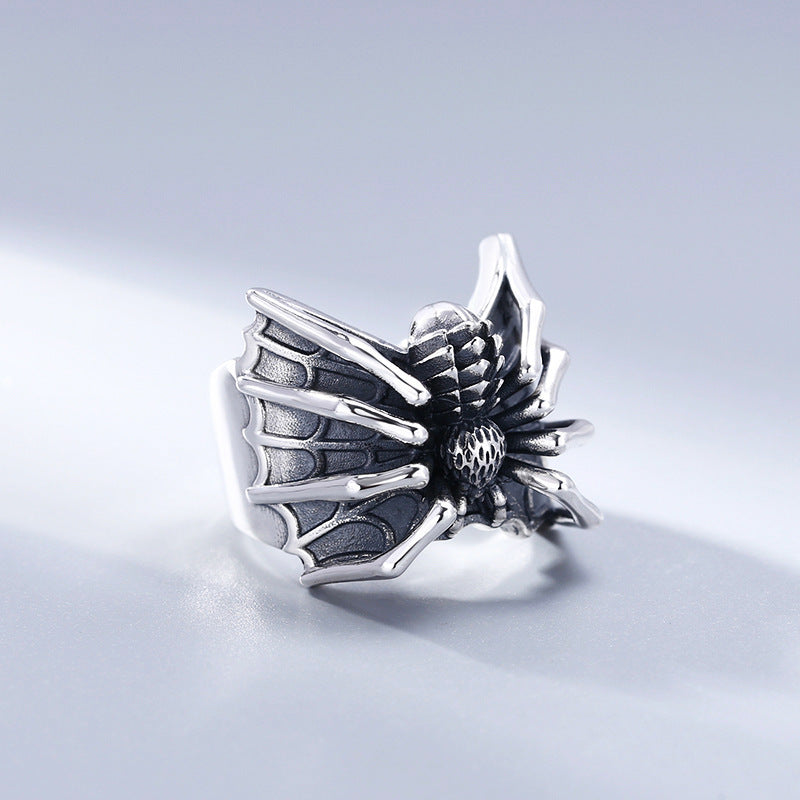 Sterling Silver Spider Ring