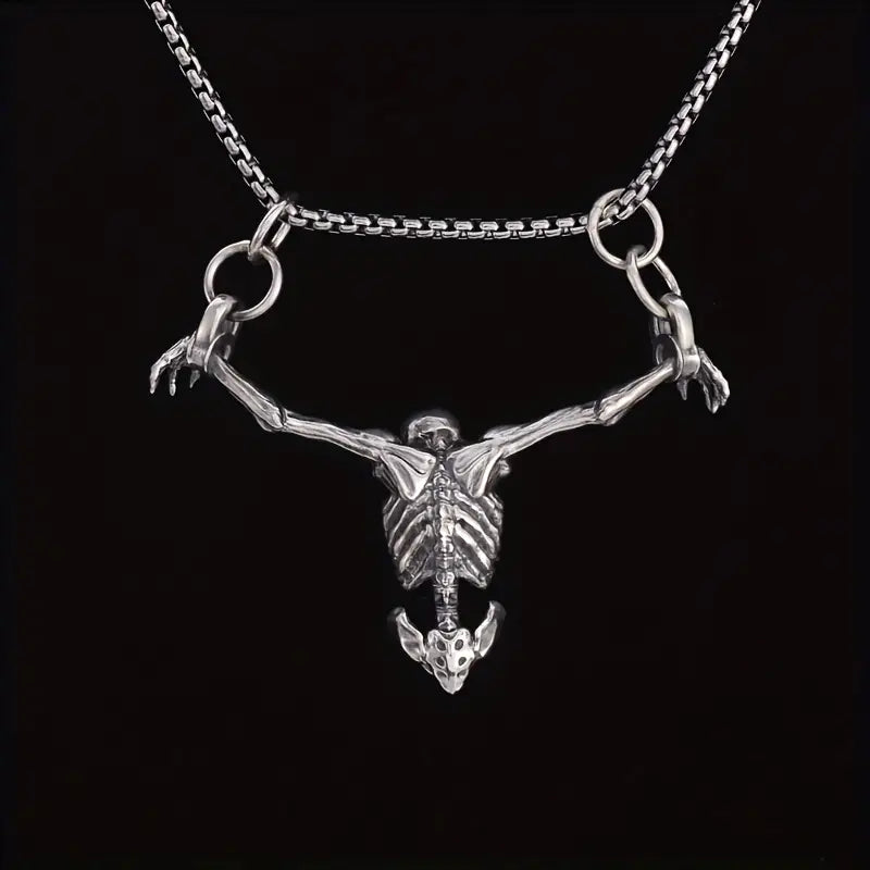 Skeleton Prisoner Necklace.