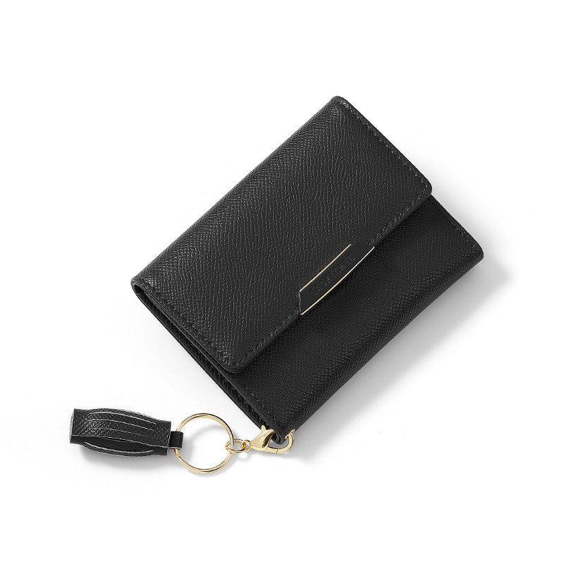 Short Tassel Small Wallet