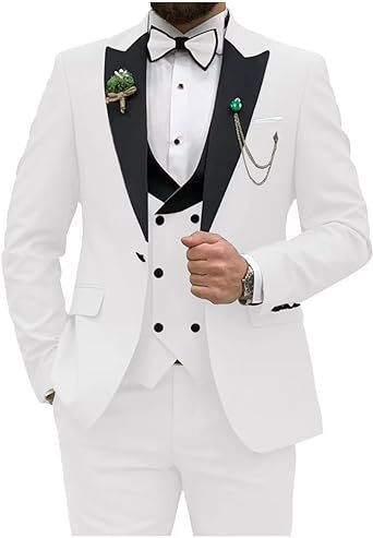 Men's Three-piece Tux Formal Suit