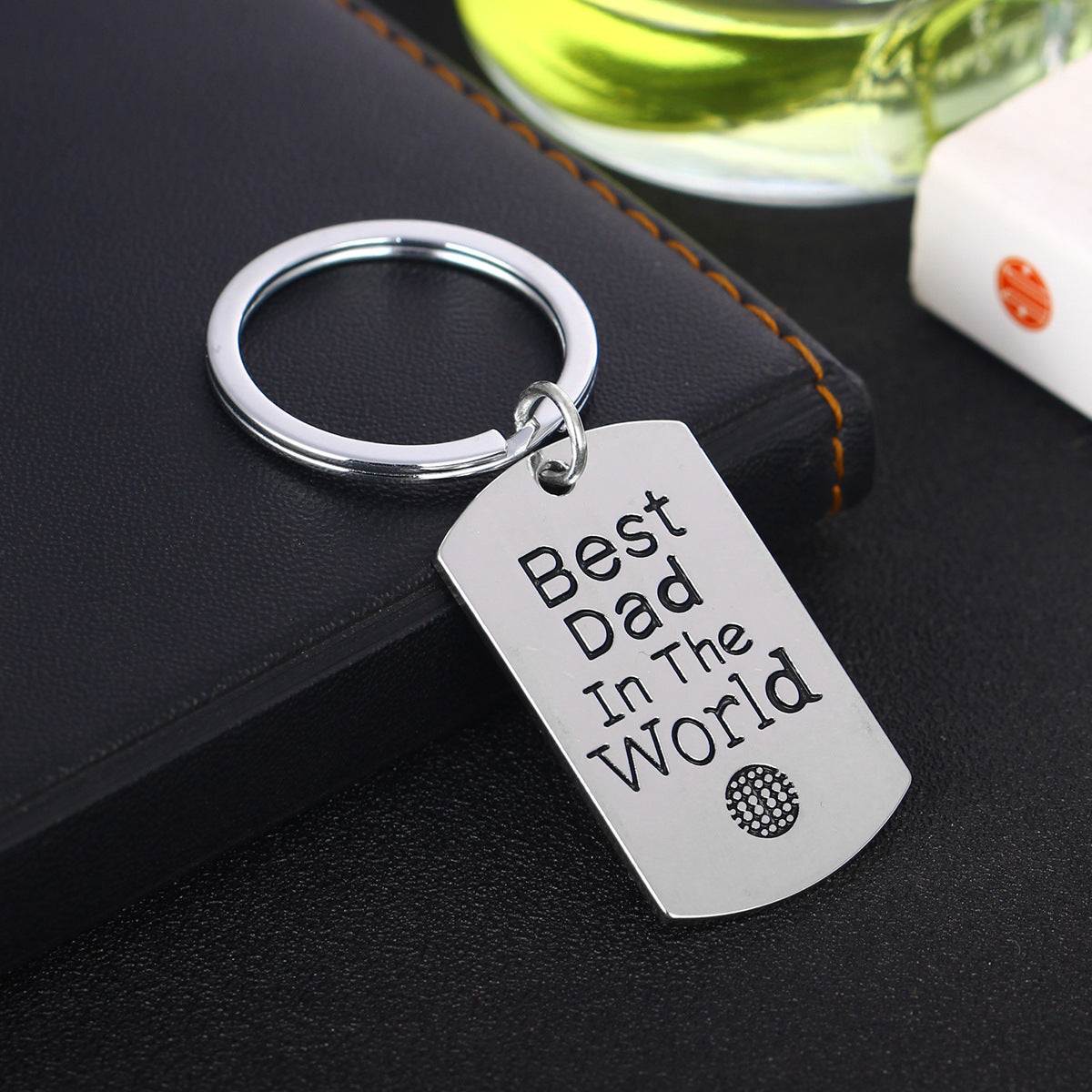 Best Dad In The World Keychain