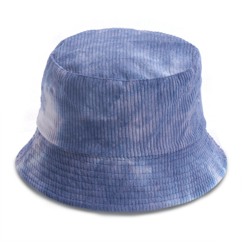 Tie-dyed Corduroy Bucket Hat