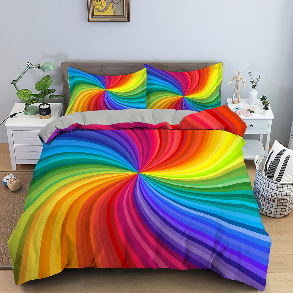 3D Digital Printing Bedding Bed Sheet Fitted Sheet