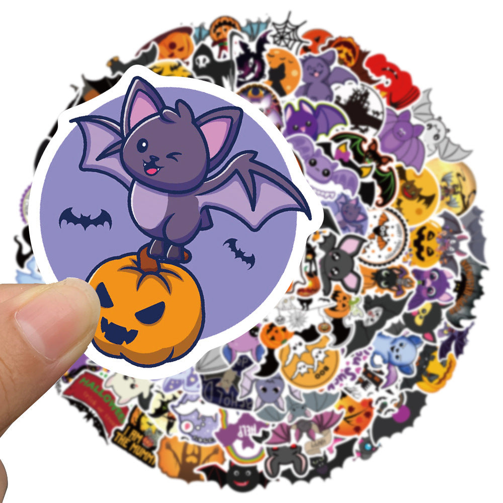 100 Halloween Stickers