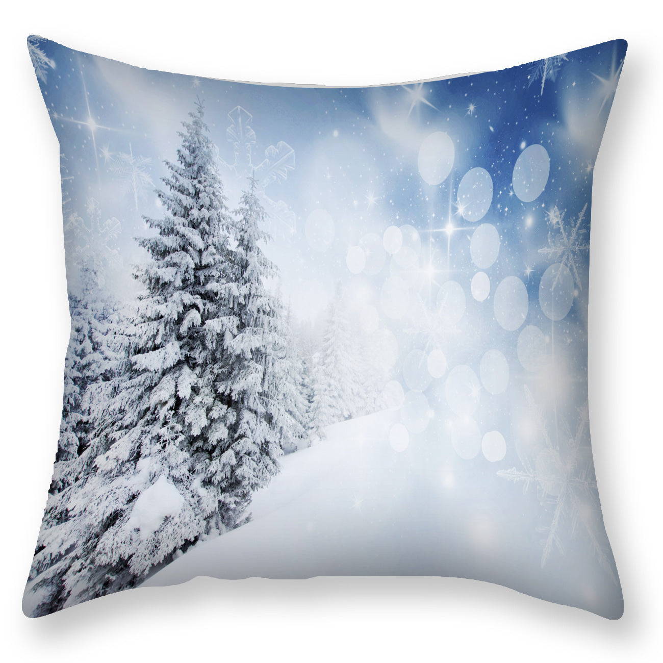 Scandinavian Landscape Printed Pillowcase