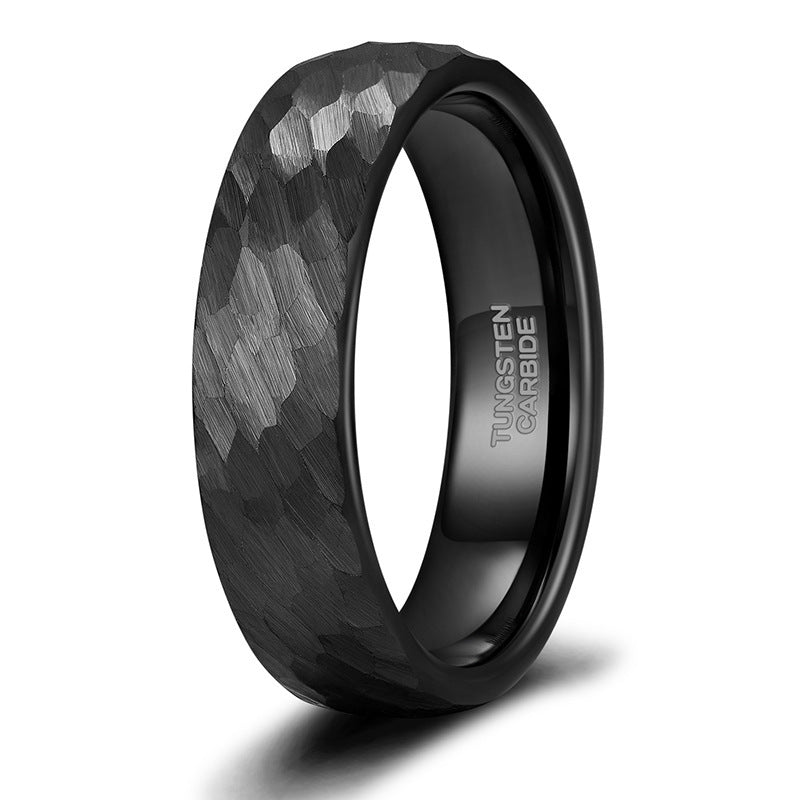 Men's Surface Tungsten Ring