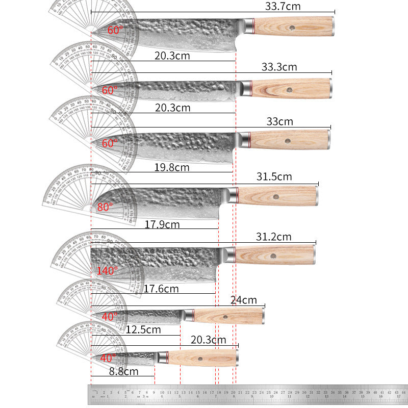 Damascus Steel Kitchen Knife