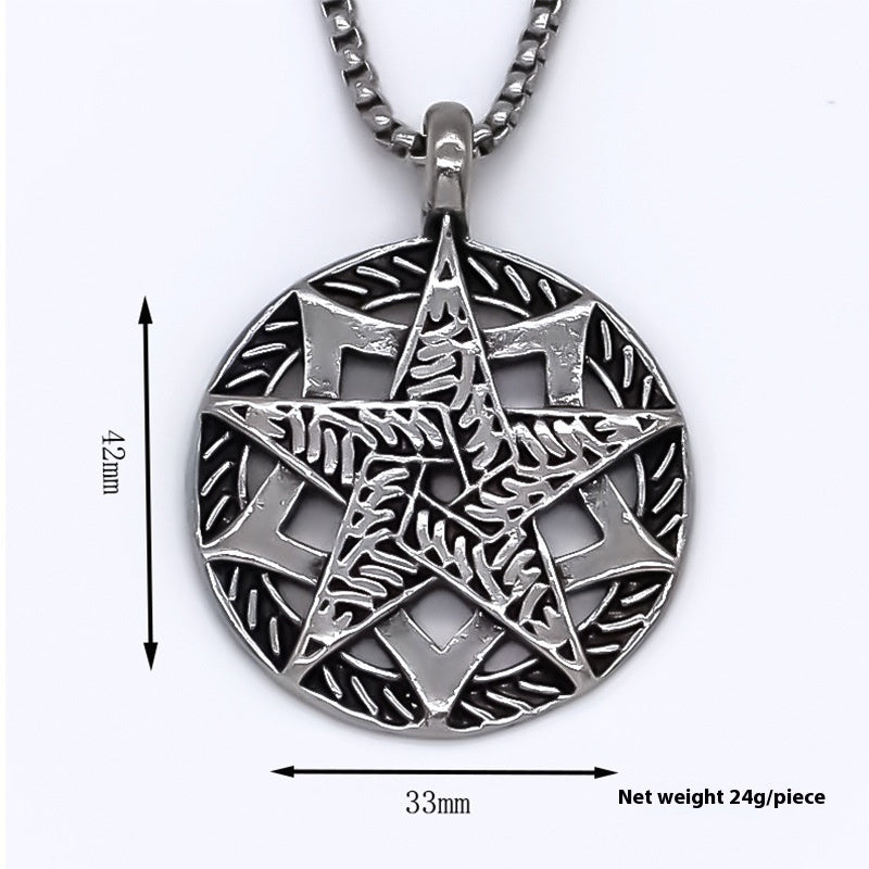 Pentagram Pendant Necklace