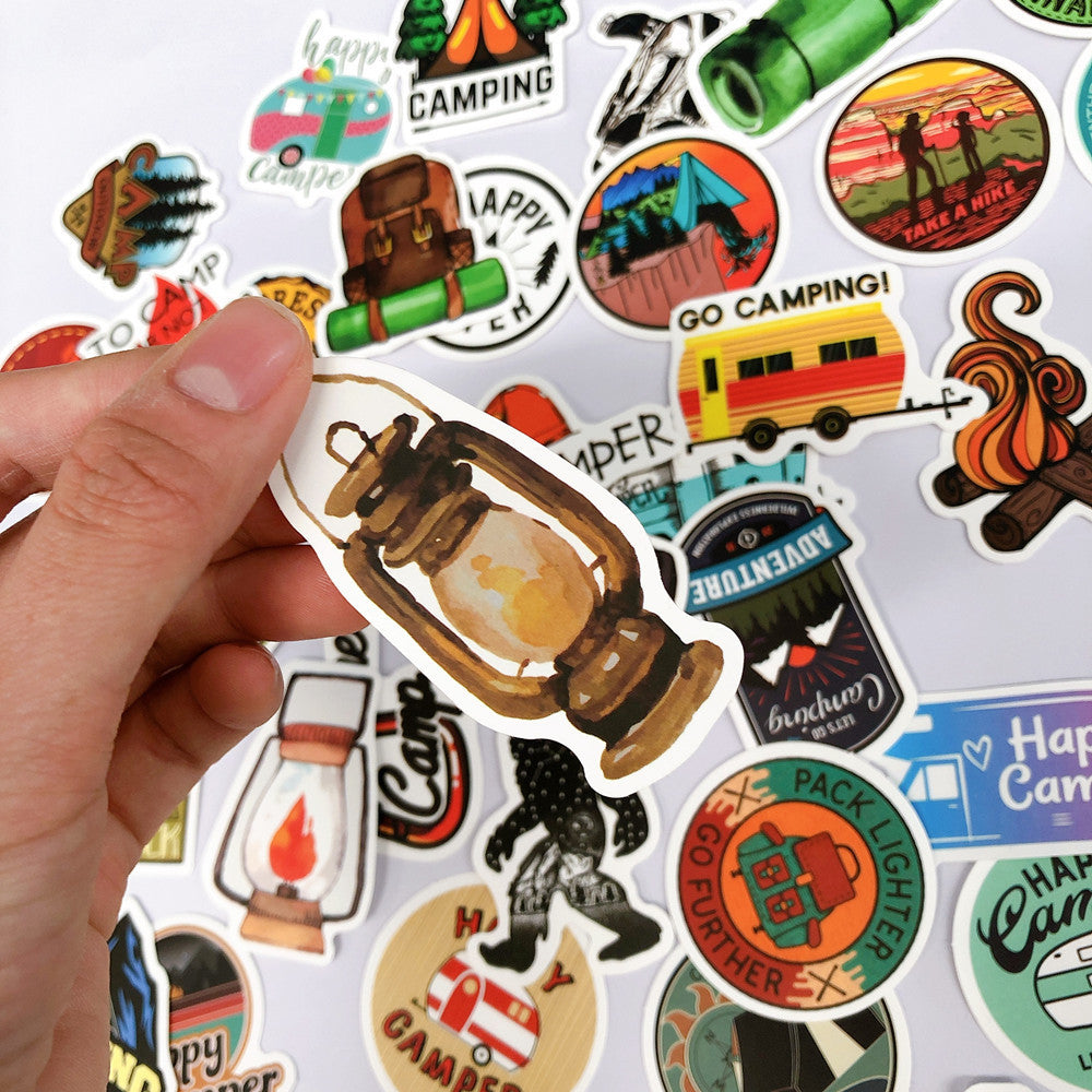 50 Outdoor / Camping Stickers