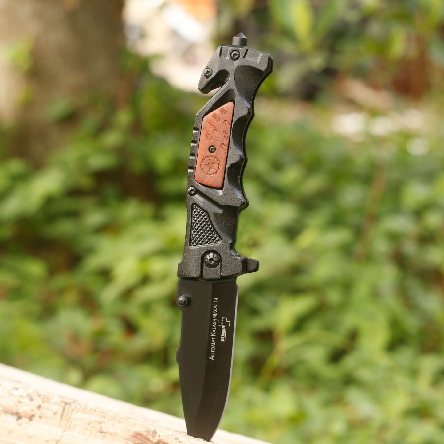 Camping Aluminum Handle Folding Knife