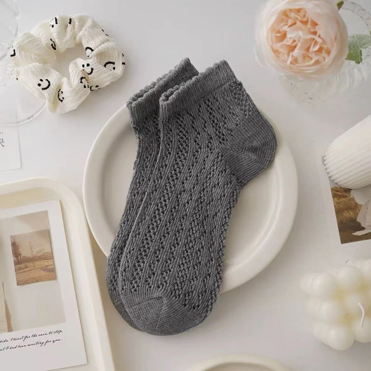 Hollow Mesh Breathable Socks