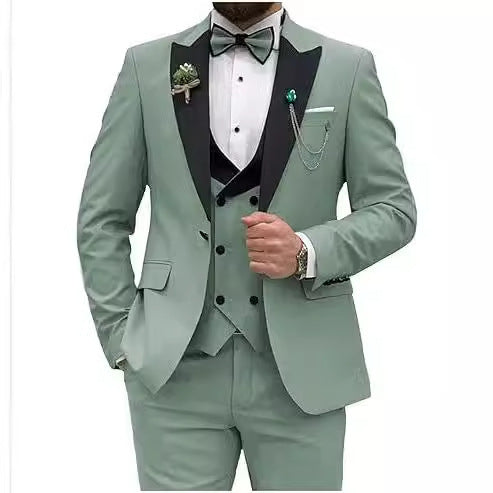 Men's Three-piece Tux Formal Suit