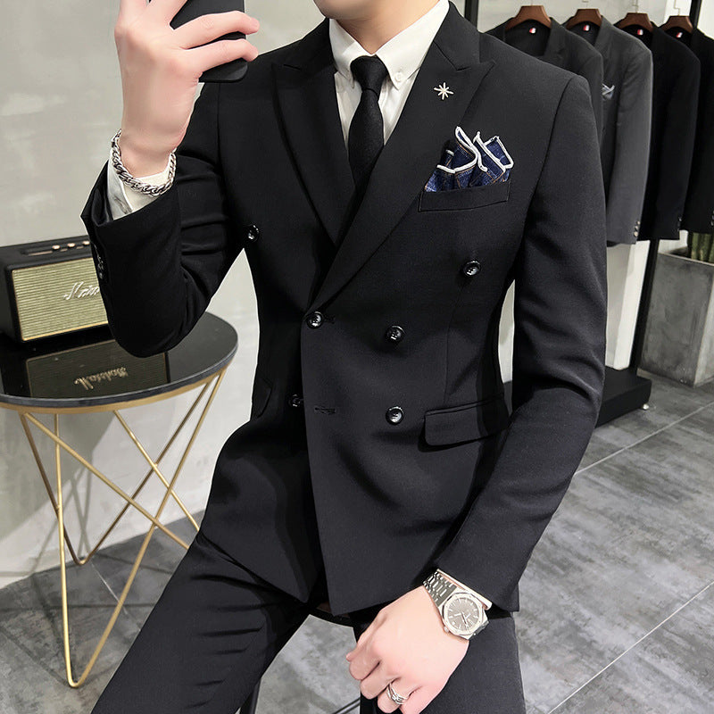 Business Formal High-grade British Style Suit