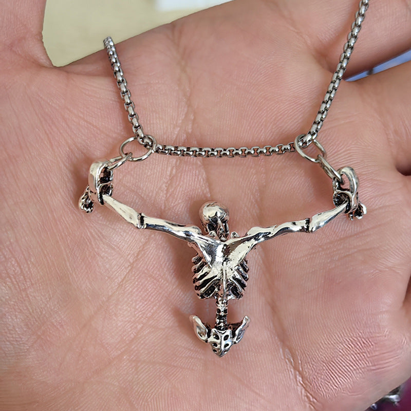 Skeleton Prisoner Necklace.