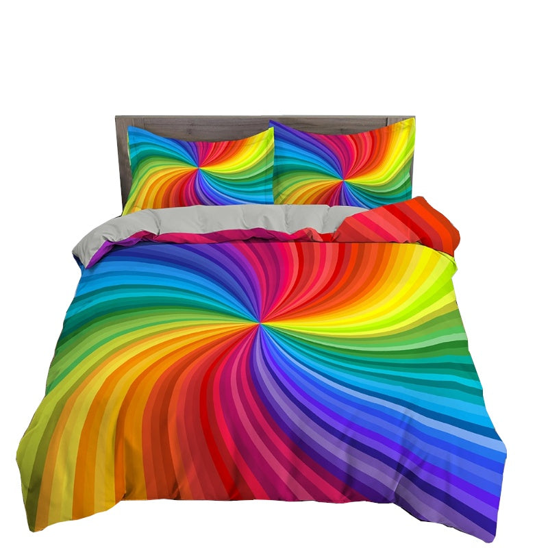 3D Digital Printing Bedding Bed Sheet Fitted Sheet