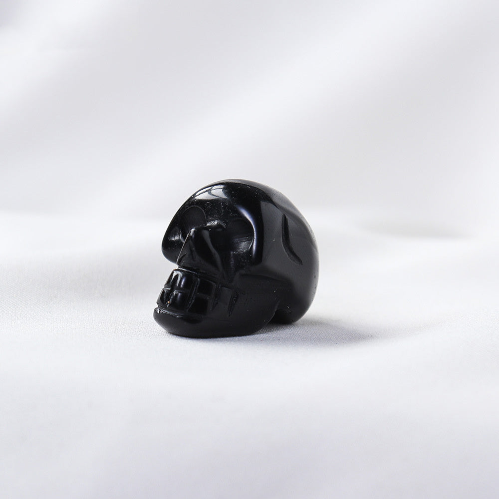 Natural Crystal Skull Carved Semi-precious Stones