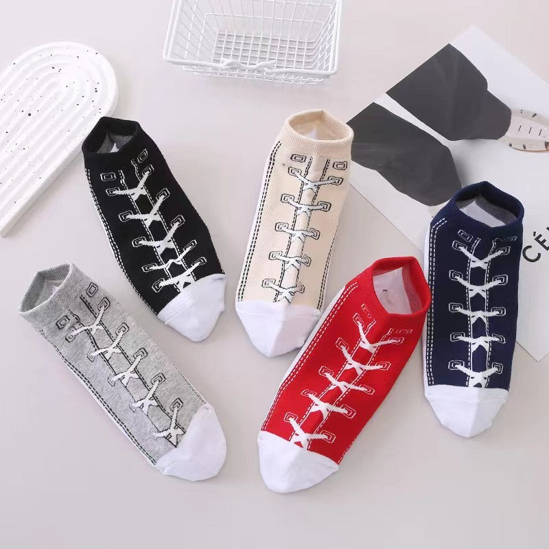 Canvas Shoe Socks