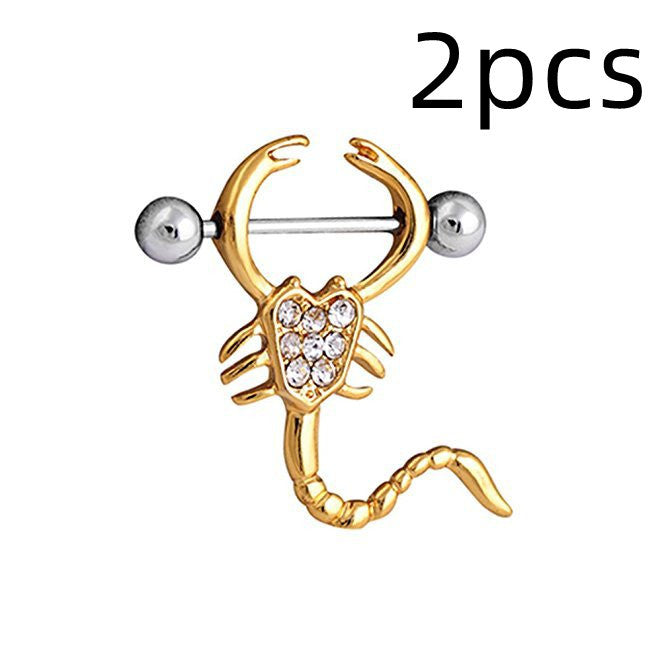 Stainless Steel Scorpion Body Piercing Jewelry