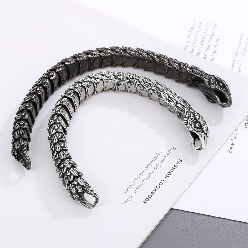 Awesome Eagle Titanium Steel Bracelet