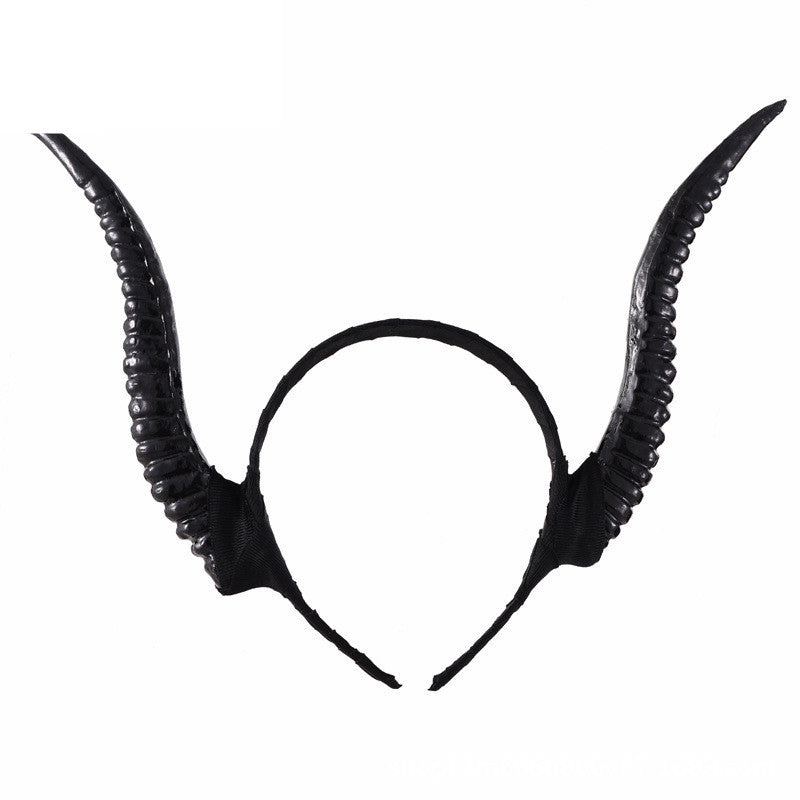 Antelope Horn Gothic Dark Devil Horn Headband