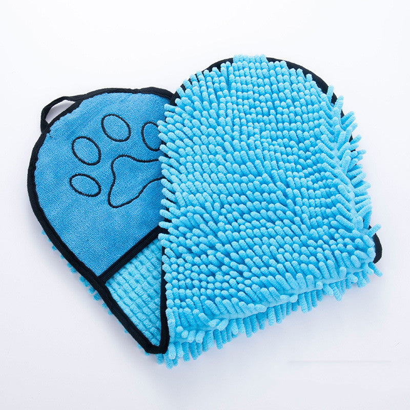 Quick-Drying Super Absorbent Dog Bathrobe Microfiber Bath Towels