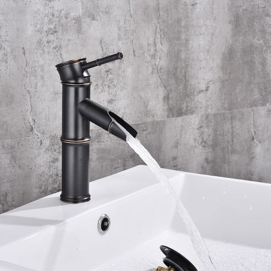 Black Bamboo Antique Faucet