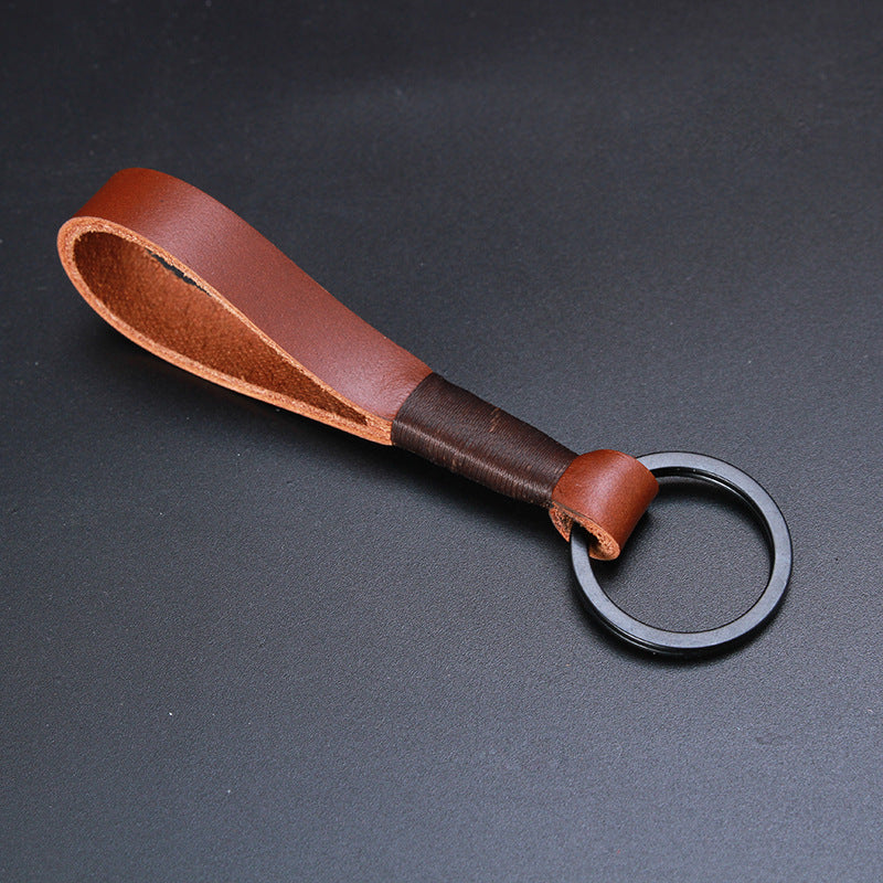 Cowhide Keychain