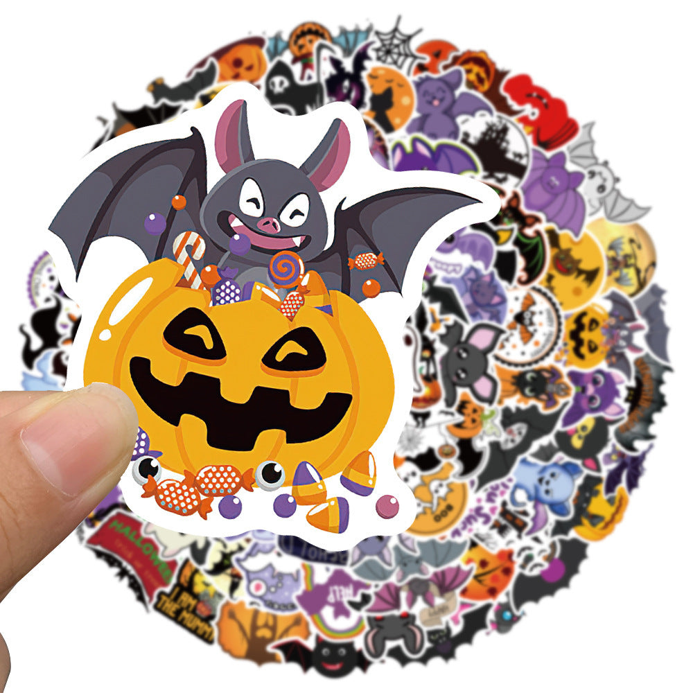 100 Halloween Stickers