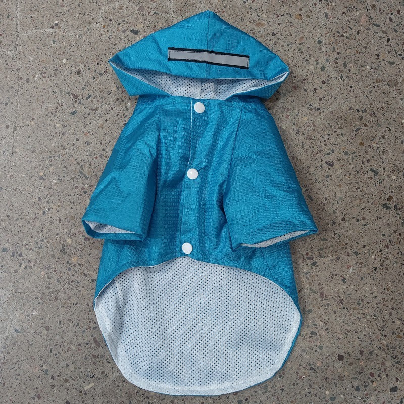 Dog Reflective Waterproof Raincoat