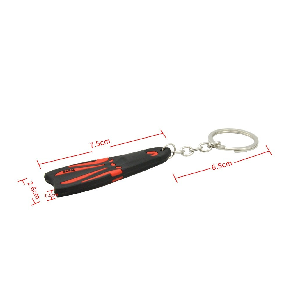 Diving Flippers Keychain