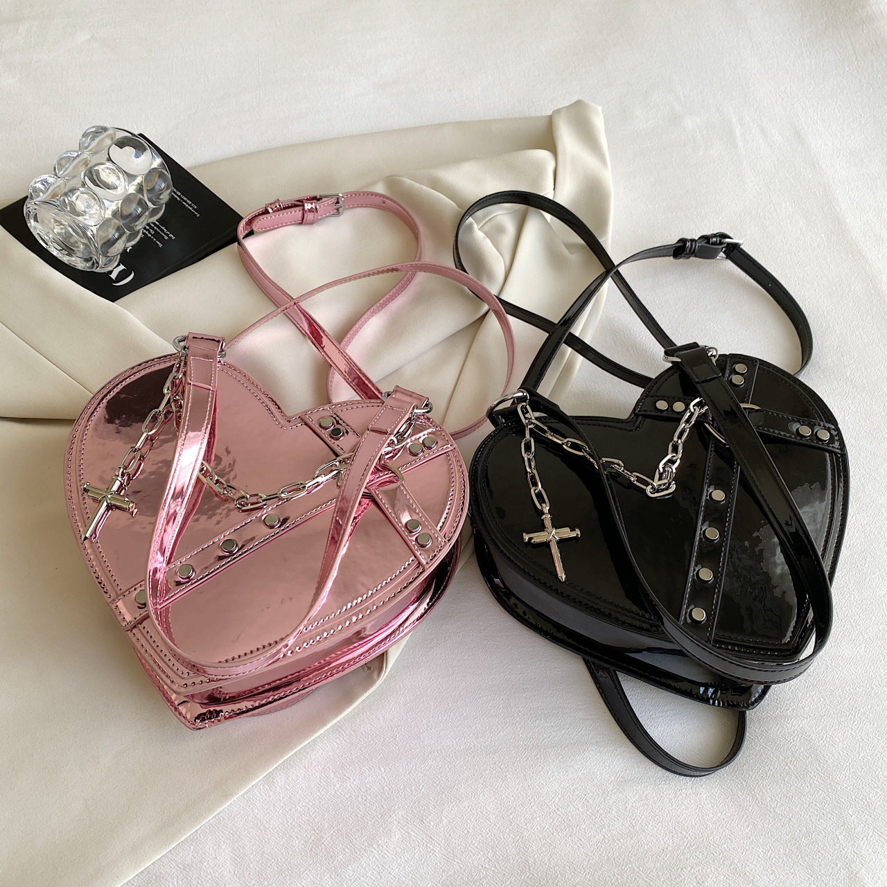 Heart-shaped Large Capacity Love Shoulder Bag