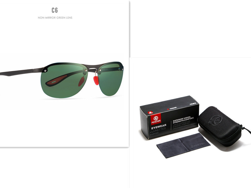 Polarized Frameless Sunglasses