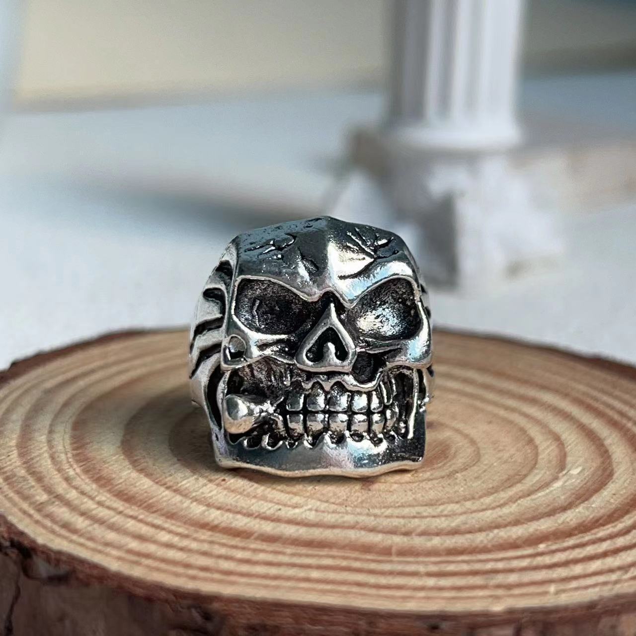 Vintage Skull Ring