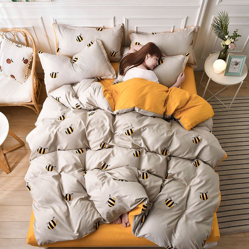 Four-piece Aloe Cotton Bed Set