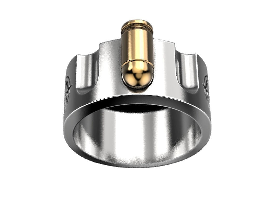 Gold Bullet Ring