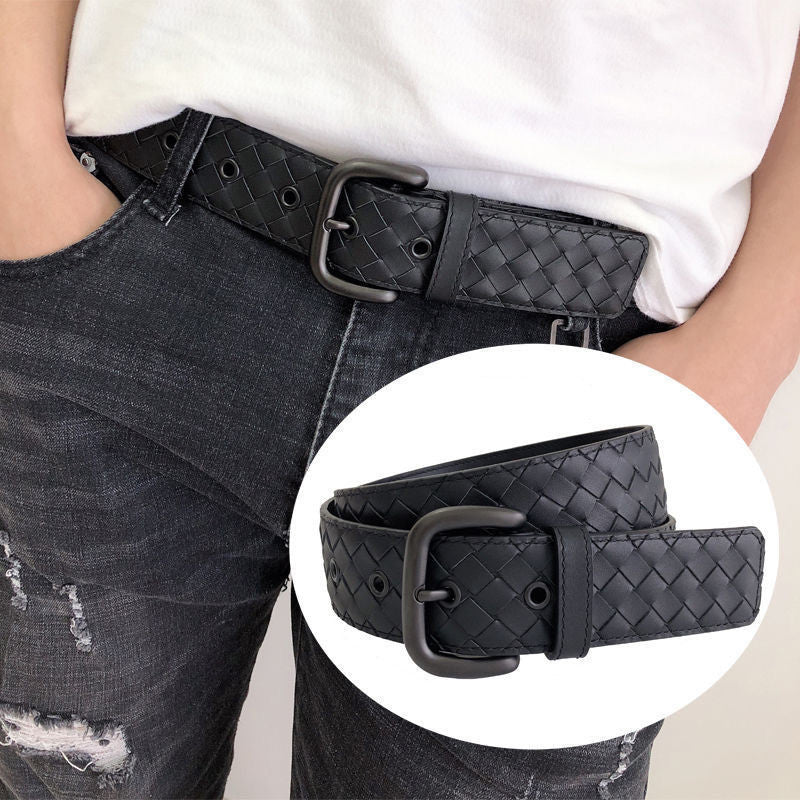 Leather Pin Buckle Belt