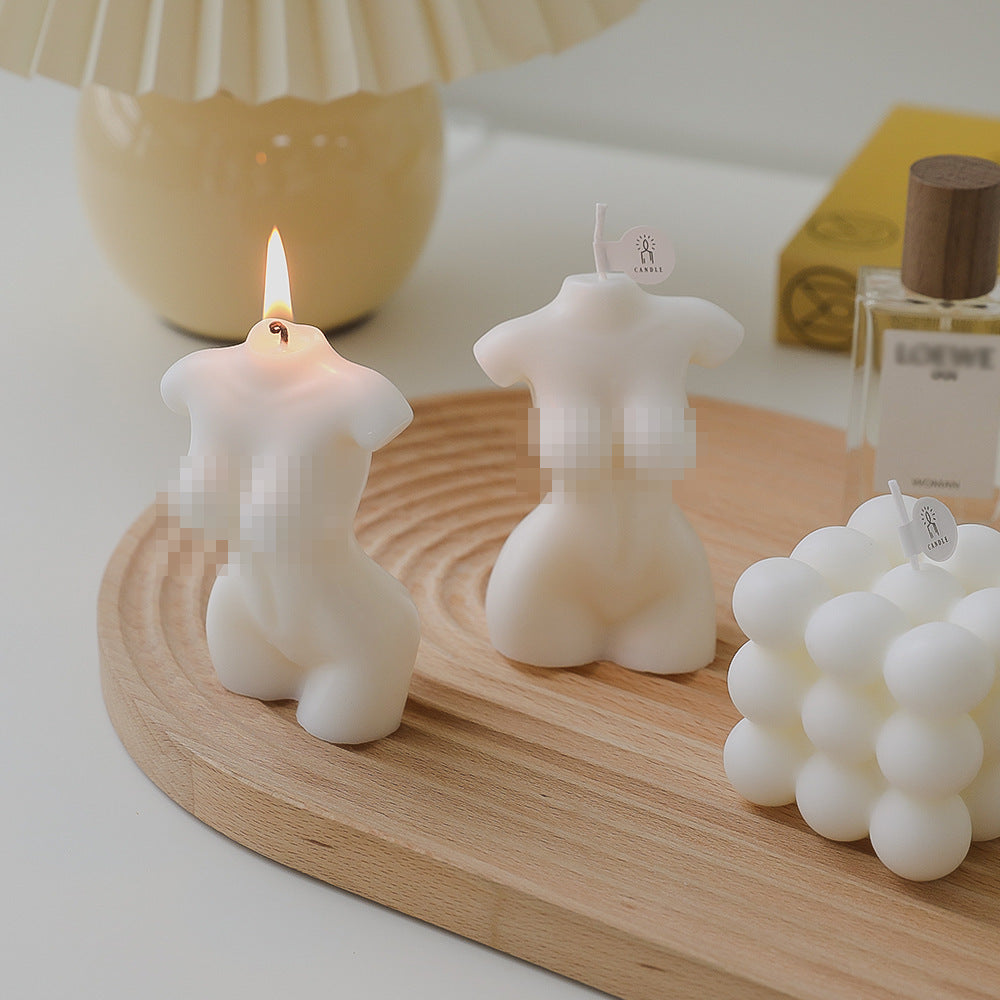 Girl Body Candle