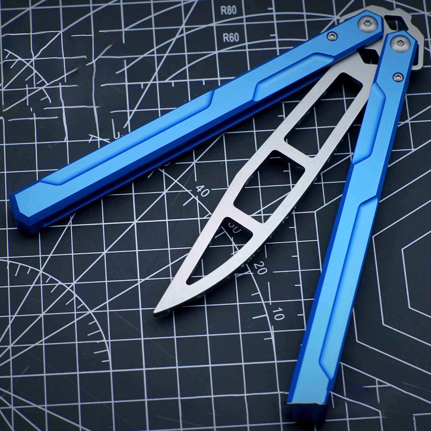 Fine Card Butterfly Knife