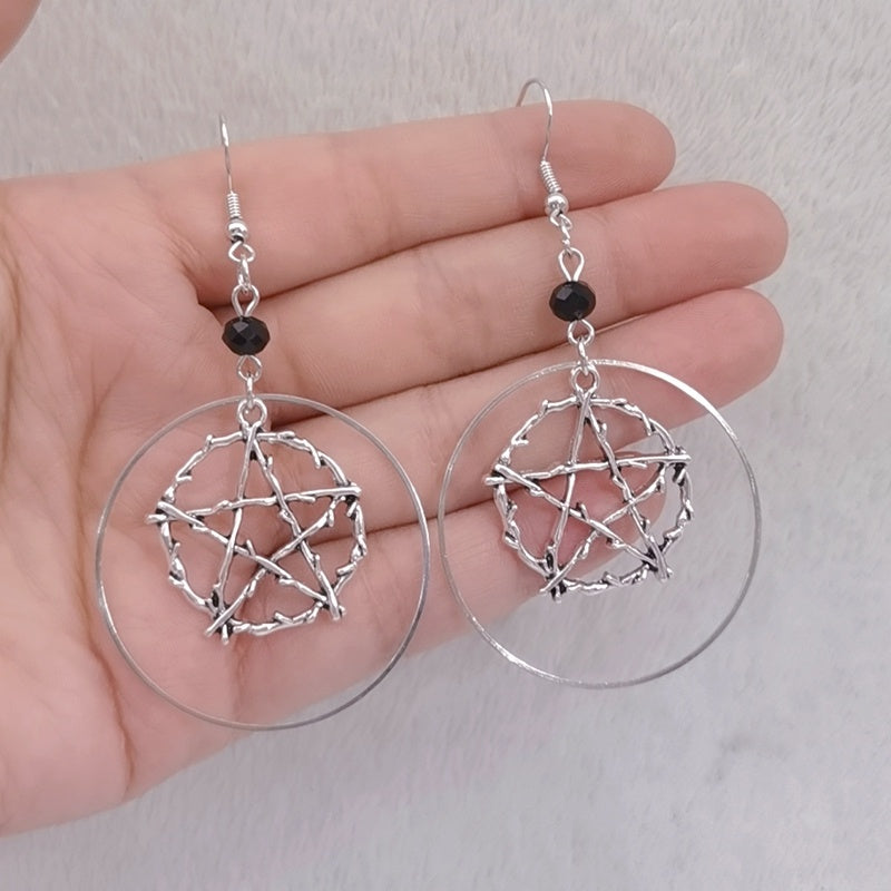 Pentagram Earrings