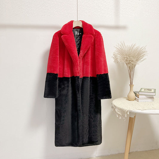 Fur Coat Extended Plus Size