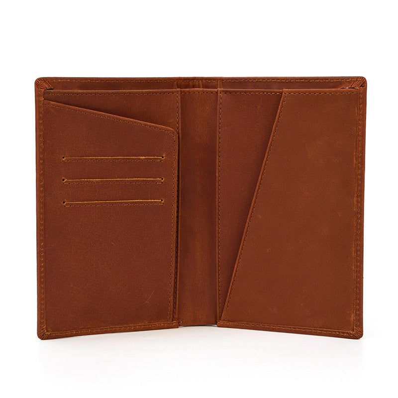 Leather Passport Mad Horse Wallet