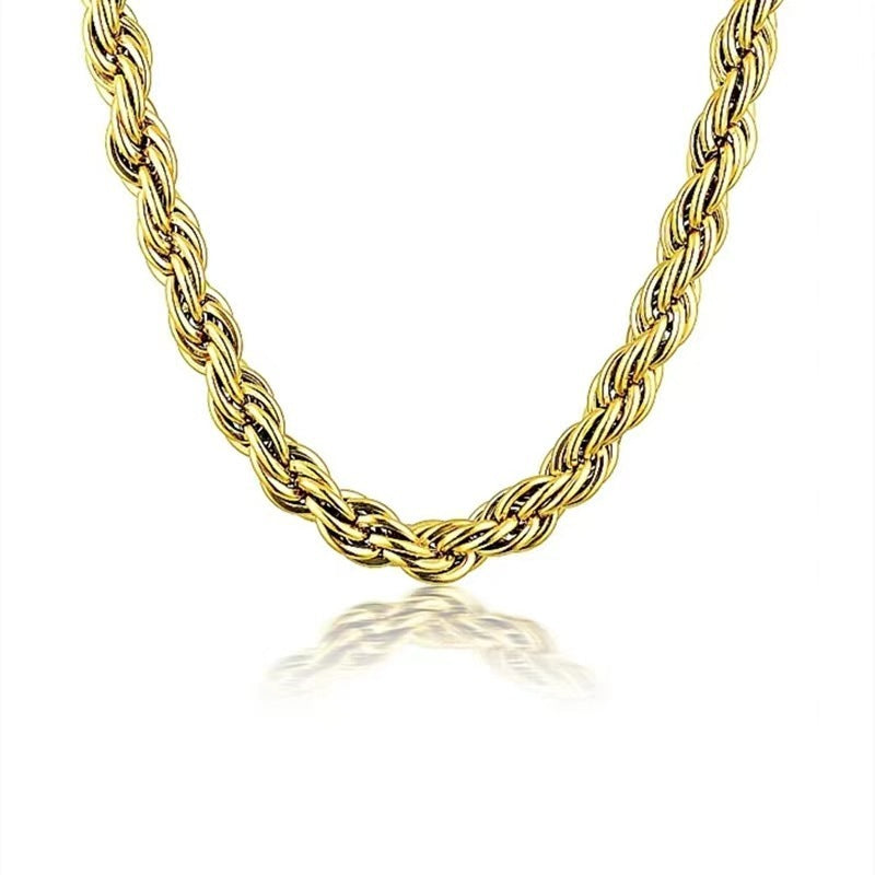 Gold Thick Necklace