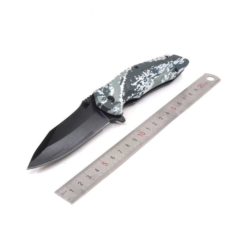 Camo Flint High Hardness Folding Knife