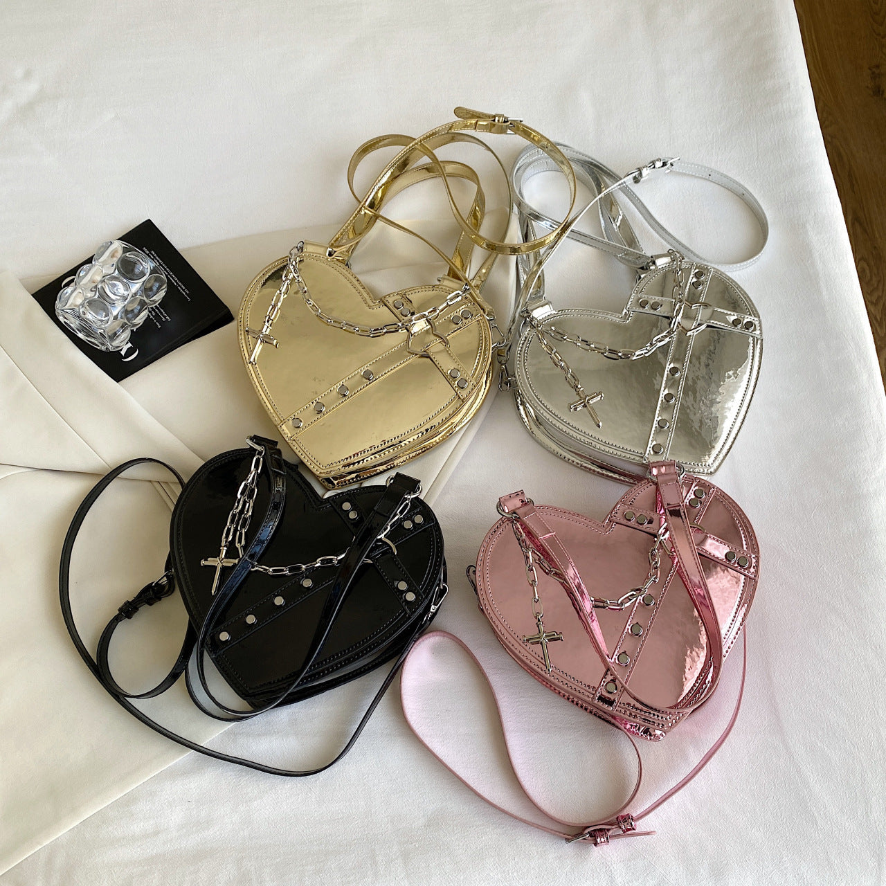 Heart-shaped Large Capacity Love Shoulder Bag