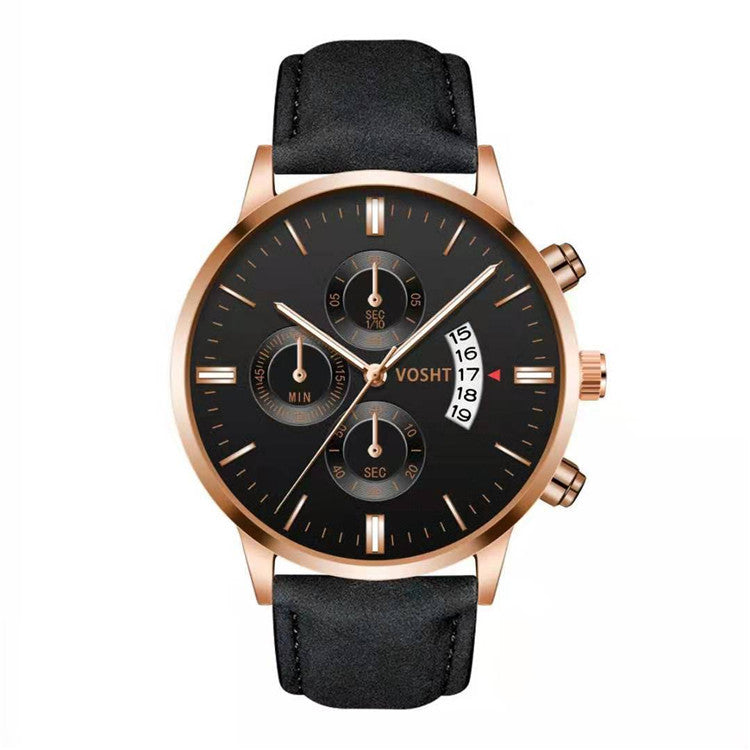 Men's Business Calendar Watch